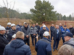В рамках проводимой РУП «Могилевэнерго» тренировки был продемонстрирован комплект БЭС. 