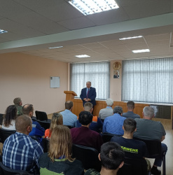 В рамках единого дня информирования была проведена лекция на тему "Единство Белорусского народа" - это основополагающий фактор сохранения и укрепление суверенитета и независимости страны.