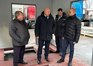 24 января филиал «ЗАВОД ЭНЕРГООБОРУДОВАНИЕ» с рабочим визитом посетил генеральный директор РУП «Белэнергострой» - управляющая компания холдинга» Андрей Реут.